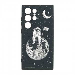 Husă Samsung Galaxy S24 Ultra LUXO TPU Astronaut on the Moon