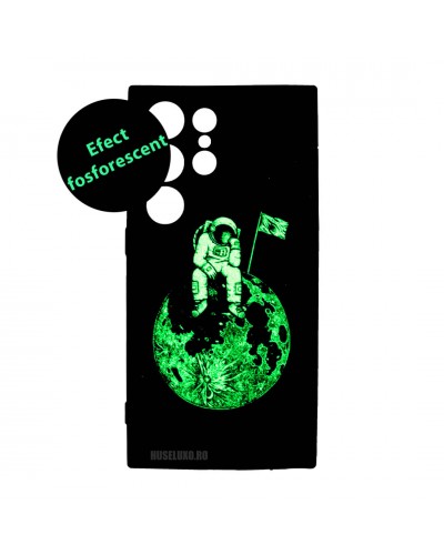 Husă Samsung Galaxy S24 Ultra LUXO TPU Astronaut on the Moon Husă Samsung Galaxy S24 Ultra LUXO TPU Astronaut on the Moon