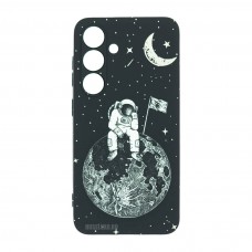 Husă Samsung Galaxy S24 LUXO TPU Astronaut on the Moon