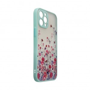 Husă Samsung Galaxy A13 5G / A04s Flower Design Case TPU Albastru