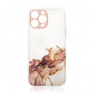 Husă Samsung Galaxy A13 5G / A04s Marble Clear Case TPU Design Brown
