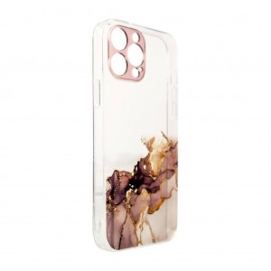 Husă Samsung Galaxy A13 5G / A04s Marble Clear Case TPU Design Brown