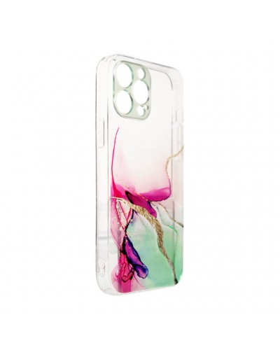 Husă Samsung Galaxy A13 5G / A04s Marble Clear Case TPU Design Mint Green