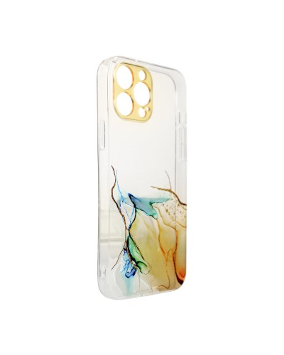 Husă Samsung Galaxy A13 5G / A04s Marble Clear Case TPU Design Orange Husă Samsung Galaxy A13 5G / A04s Marble Clear Case TPU Design Orange