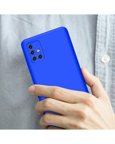 Husă 360 Samsung Galaxy M31s GKK Full Protection Albastru