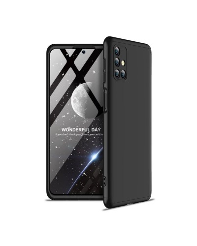 Husă 360 Samsung Galaxy M31s GKK Full Protection Negru