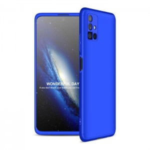 Husă 360 Samsung Galaxy M51 GKK Full Protection Albastru