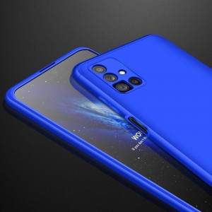 Husă 360 Samsung Galaxy M51 GKK Full Protection Albastru