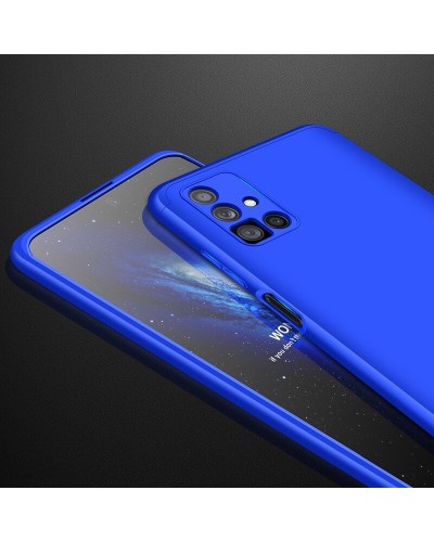 Husă 360 Samsung Galaxy M51 GKK Full Protection Albastru