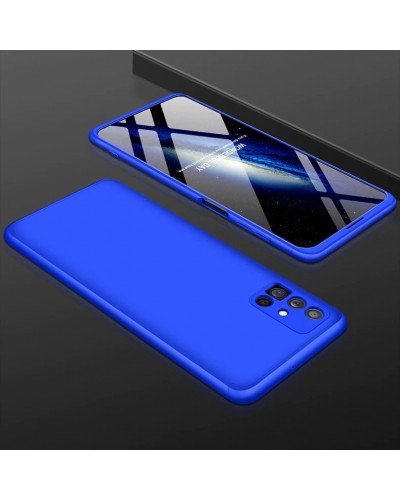 Husă 360 Samsung Galaxy M51 GKK Full Protection Albastru