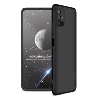 Husă 360 Samsung Galaxy M51 GKK Full Protection Negru