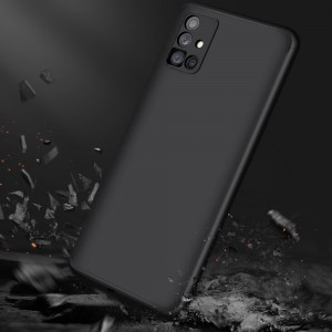 Husă 360 Samsung Galaxy M51 GKK Full Protection Negru