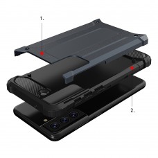 Husă Antișoc Samsung Galaxy S21 FE Forcell ARMOR Albastru