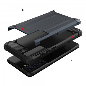 Husă Antișoc Samsung Galaxy S21 FE Forcell ARMOR Albastru