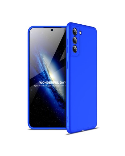 Husă 360 Samsung Galaxy S21 Plus GKK Full Protection Albastru