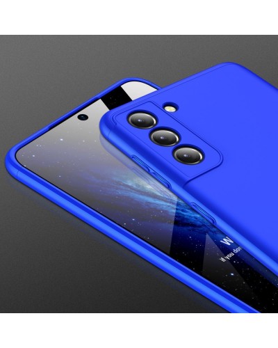 Husă 360 Samsung Galaxy S21 Plus GKK Full Protection Albastru