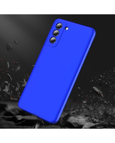 Husă 360 Samsung Galaxy S21 Plus GKK Full Protection Albastru