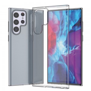 Husă Samsung Galaxy S22 Ultra 0.5mm Ultra Clear TPU Design Transparent
