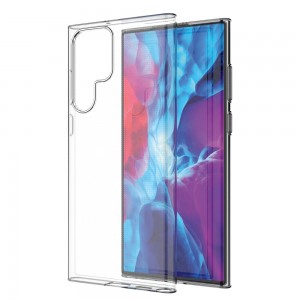 Husă Samsung Galaxy S22 Ultra 0.5mm Ultra Clear TPU Design Transparent