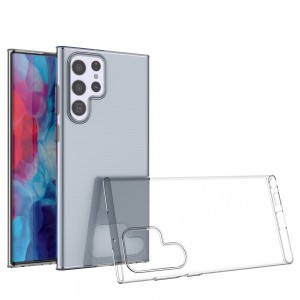 Husă Samsung Galaxy S22 Ultra 0.5mm Ultra Clear TPU Design Transparent