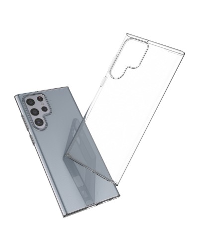 Husă Samsung Galaxy S22 Ultra 0.5mm Ultra Clear TPU Design Transparent
