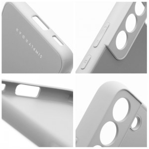 Husă Samsung Galaxy A12 ROAR Matte Glass Argintiu
