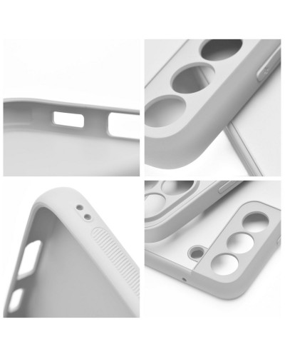 Husă Samsung Galaxy A12 ROAR Matte Glass Argintiu
