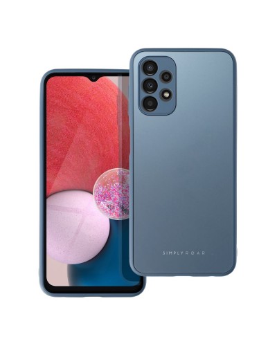 Husă Samsung Galaxy A13 4G ROAR Matte Glass Albastru