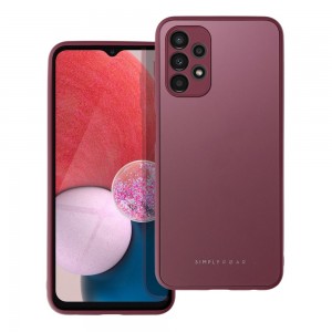Husă Samsung Galaxy A13 4G ROAR Matte Glass Bordo