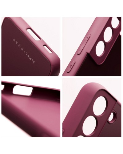 Husă Samsung Galaxy A13 4G ROAR Matte Glass Bordo Husă Samsung Galaxy A13 4G ROAR Matte Glass Bordo