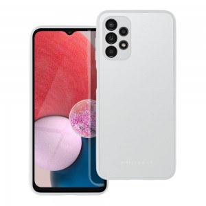 Husă Samsung Galaxy A13 4G ROAR Matte Glass Argintiu