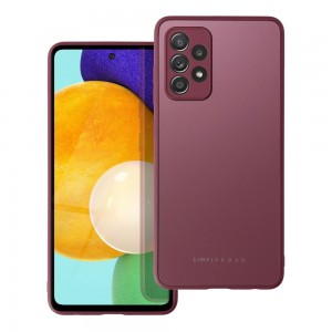 Husă Samsung Galaxy A52 ROAR Matte Glass Bordo