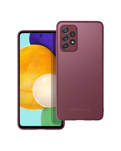 Husă Samsung Galaxy A52 ROAR Matte Glass Bordo
