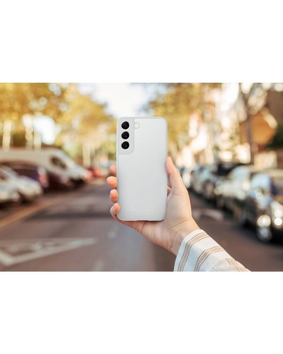 Husă Samsung Galaxy S21 FE ROAR Matte Glass Argintiu