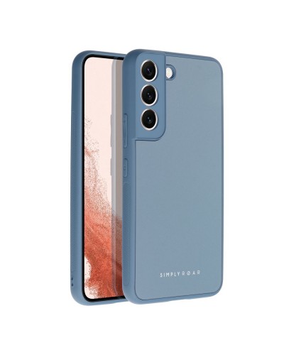 Husă Samsung Galaxy S22 Plus ROAR Matte Glass Albastru Husă Samsung Galaxy S22 Plus ROAR Matte Glass Albastru