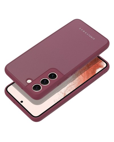 Husă Samsung Galaxy S22 Plus ROAR Matte Glass Bordo Husă Samsung Galaxy S22 Plus ROAR Matte Glass Bordo