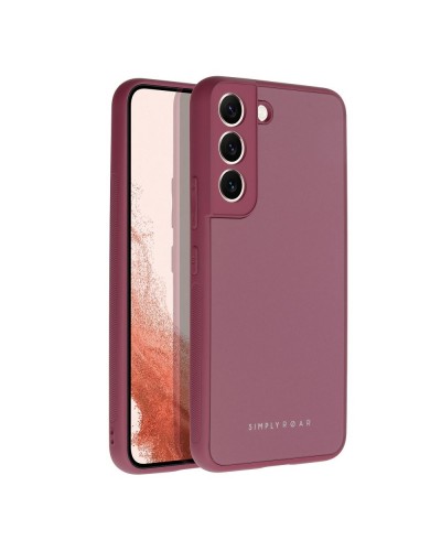 Husă Samsung Galaxy S22 Plus ROAR Matte Glass Bordo Husă Samsung Galaxy S22 Plus ROAR Matte Glass Bordo