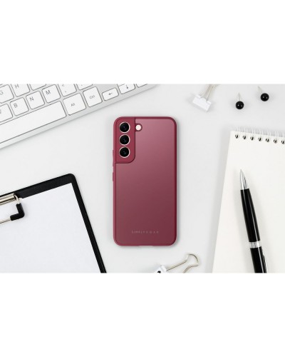 Husă Samsung Galaxy S22 Plus ROAR Matte Glass Bordo Husă Samsung Galaxy S22 Plus ROAR Matte Glass Bordo