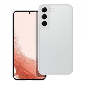 Husă Samsung Galaxy S22 ROAR Matte Glass Argintiu