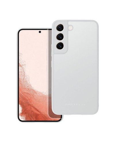 Husă Samsung Galaxy S22 ROAR Matte Glass Argintiu