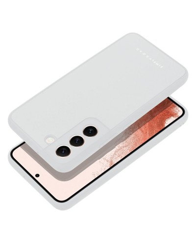 Husă Samsung Galaxy S22 ROAR Matte Glass Argintiu