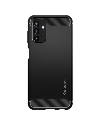 Husa Antisoc Samsung Galaxy A13 4G SPIGEN Rugged Armor - Negru