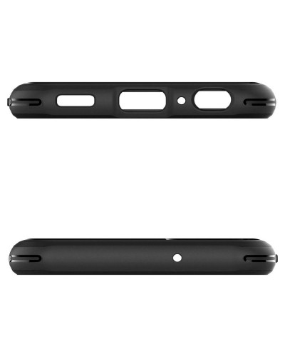 Husa Antisoc Samsung Galaxy A13 4G SPIGEN Rugged Armor - Negru