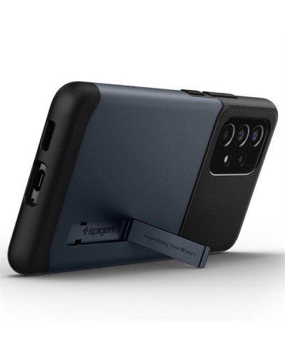 Husa Antishock Samsung Galaxy A53 5G SPIGEN Slim Armor - Metal Slate