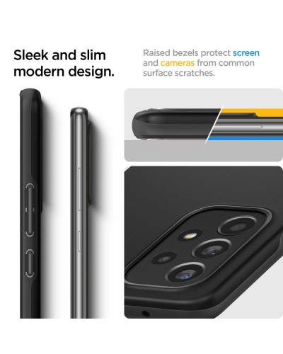 Husa Antishock Samsung Galaxy A53 5G SPIGEN Thin Fit - Negru Husa Antishock Samsung Galaxy A53 5G SPIGEN Thin Fit - Negru
