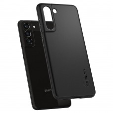 Husa Antishock Samsung Galaxy S21 FE SPIGEN Thin Fit - Negru