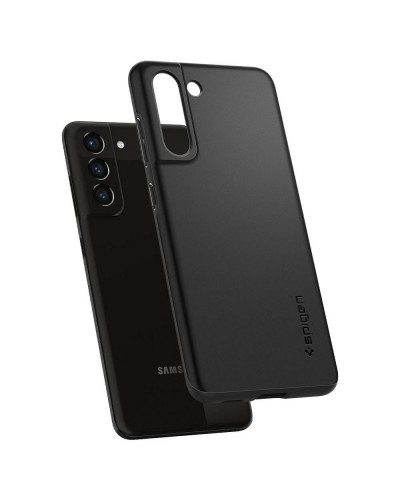 Husa Antishock Samsung Galaxy S21 FE SPIGEN Thin Fit - Negru
