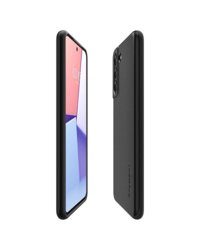 Husa Antishock Samsung Galaxy S21 FE SPIGEN Thin Fit - Negru