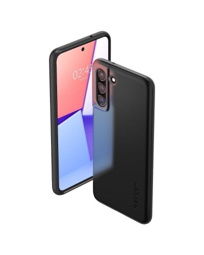 Husa Antishock Samsung Galaxy S21 FE SPIGEN Thin Fit - Negru