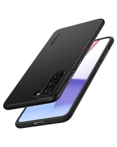 Husa Antishock Samsung Galaxy S21 FE SPIGEN Thin Fit - Negru